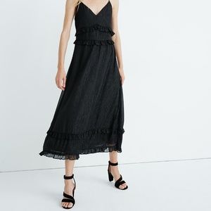 NWT Madewell Shimmer Ruffle Cami Dress - 4